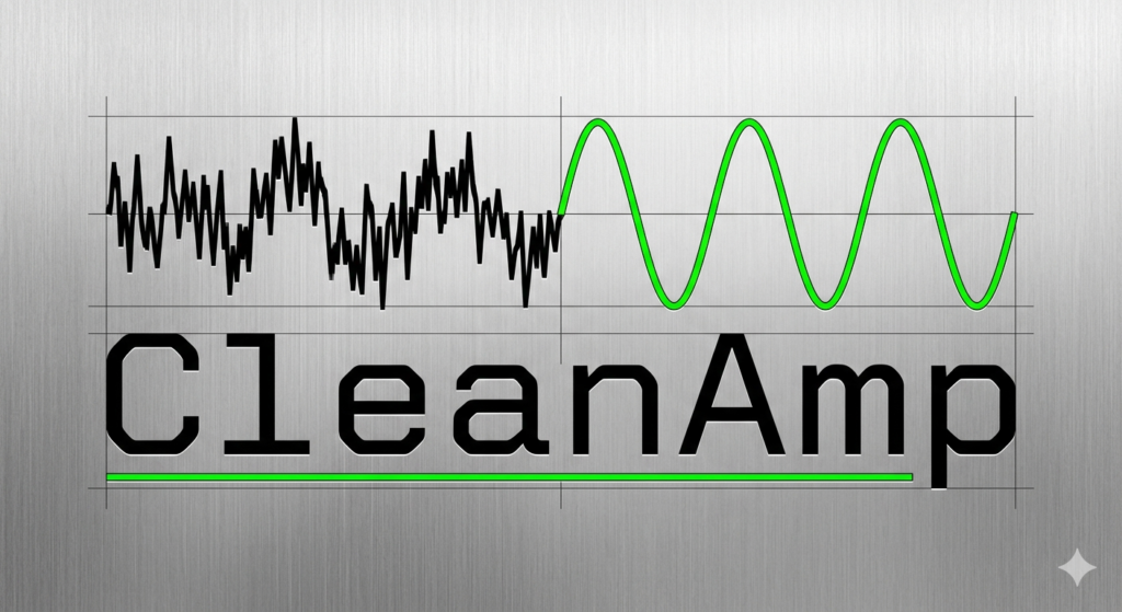 An image of the logo of the CleanAmp brand.