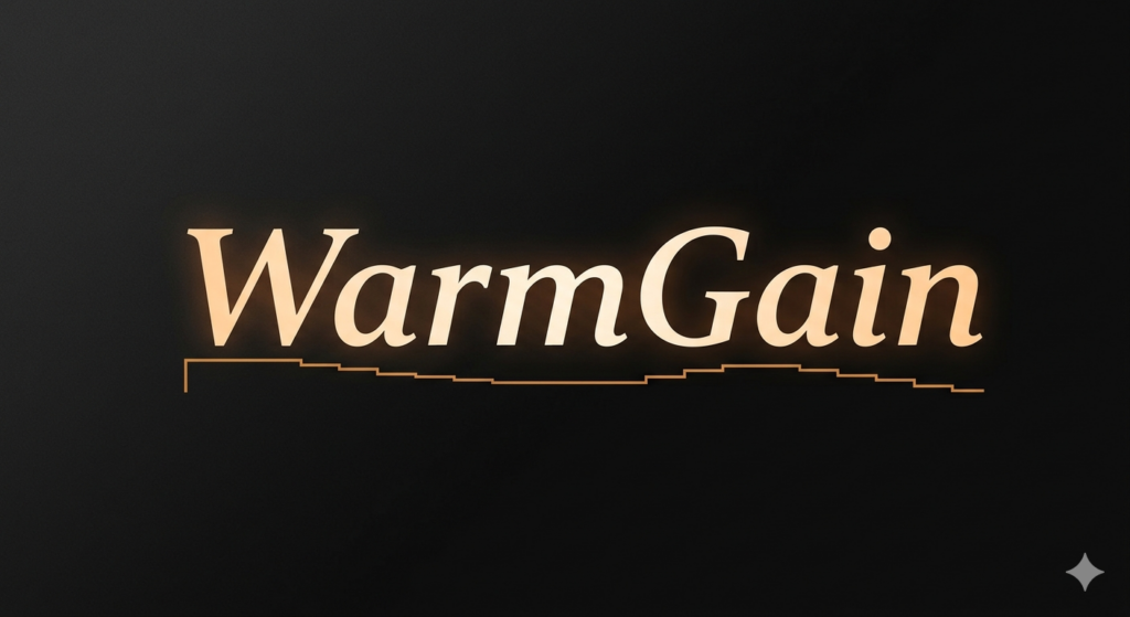 An image of the logo of the WarmGain brand.