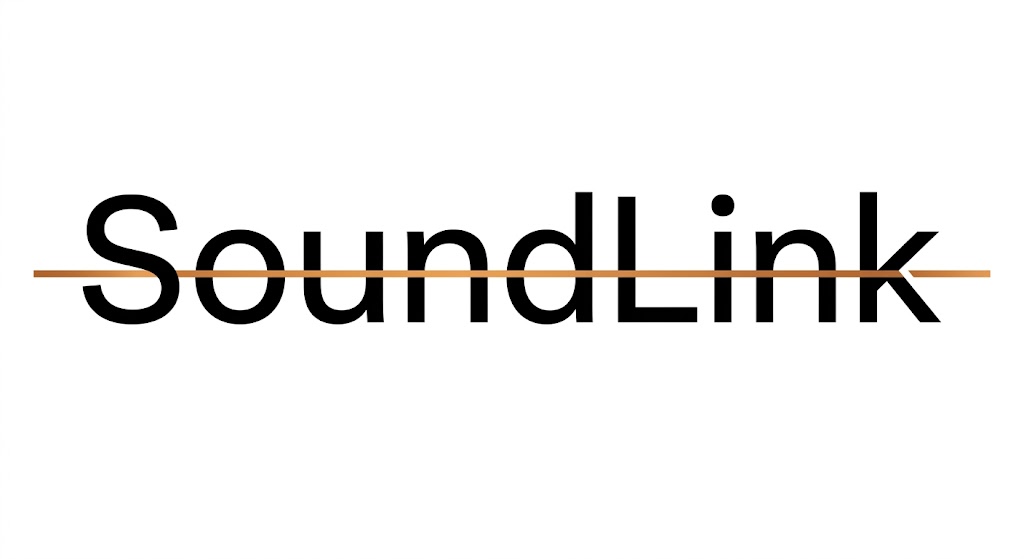 Logo of the SoundLink brand.